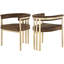 Fauteuil en velours Marcello-630097007