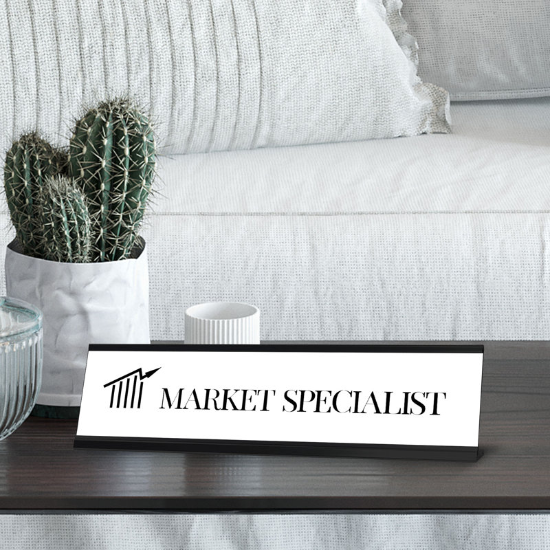 Enseigne de bureau Market Specialist
