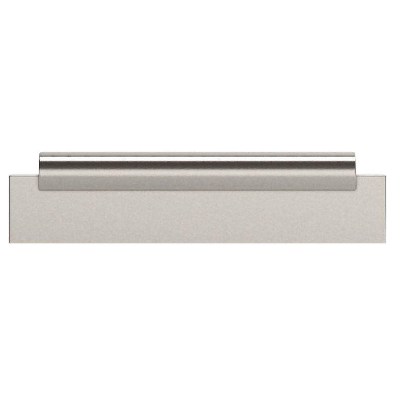 Satin Nickel Modern Cabinet Pull with Mounting Hardware