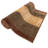 Antibacterial Soft Pile Anti Slip Indoor Runner Rug Geometric Circles Beige Design for Hallway Stairway-788692759