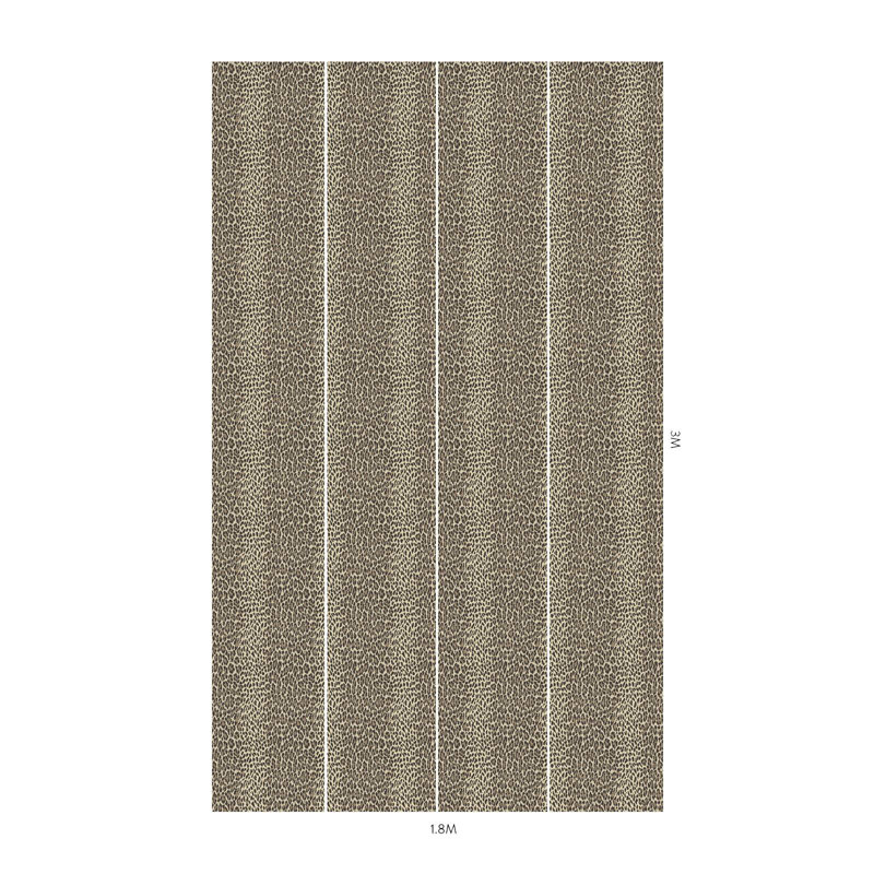 WILD CARD Wallpaper - Butterscotch 9'10" - full height wallpaper