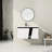 Floating Wall-Mounted Bathroom Vanity With Single Sink