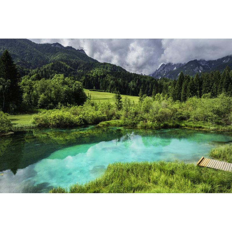 «Green Water Julian Alpes Europe» par Pavliha, H 8 po x l 12 po