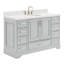 Meuble-lavabo simple avec plateau Abshire 55-93359357