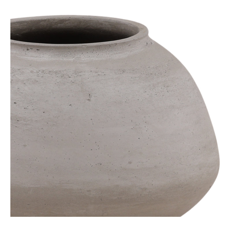 Nodal Vase, Natural Gray