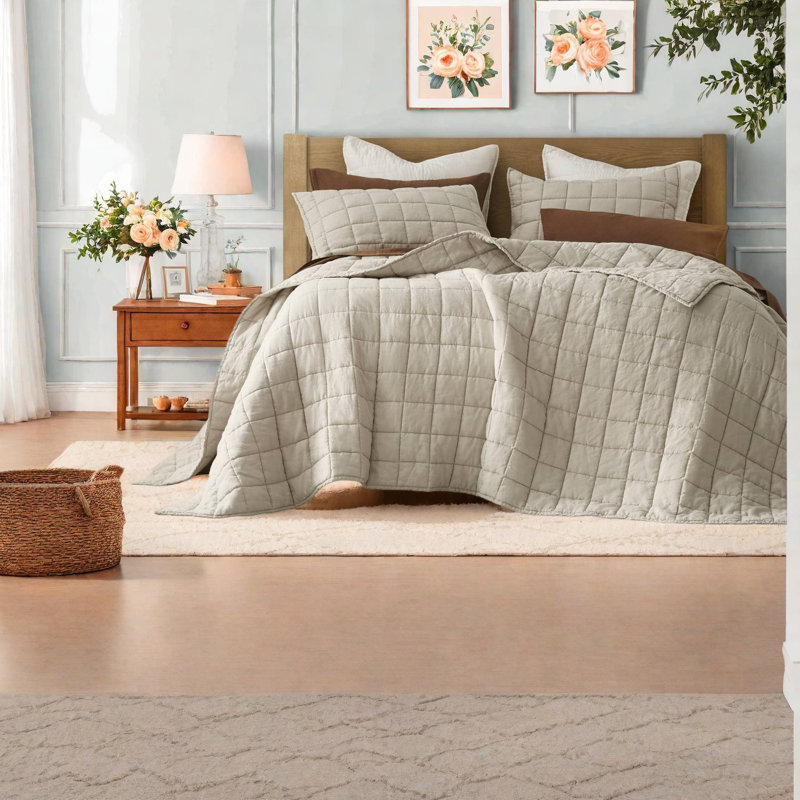 Ensembles de literie en lin français de qualité supérieure avec un confort respirant, grand pour une utilisation toutes saisons