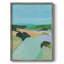 «Bright Coloured Countryside IV», reproduction encadrée - bois massif-767024937