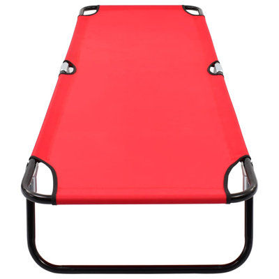 Gosdon Folding Sunlounger Outdoor Cot