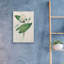 Bungalow rose «Graceful Lily» par Julia Purinton, art mural en verre acrylique-1009140525