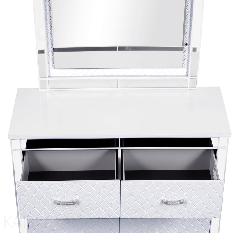 Dresser , Silver Champagne