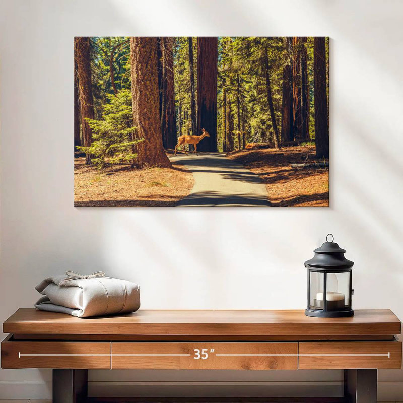 Brampt Elusive Deer, 16" H x 24" W