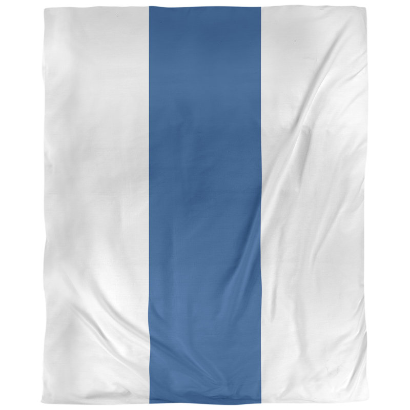 Tissu de baseball toronto, Blanc / Bleu, l 36 po x L 54 po, Lin naturel paloma