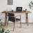 Nut-brown Rectangular Solid Wood Writing desk-613956644