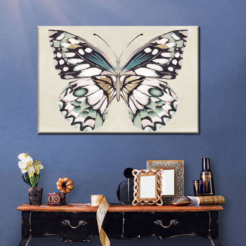 «Butterfly's Kiss I», reproduction sur toile, H 20 po x l 30 po x P 1,25 po