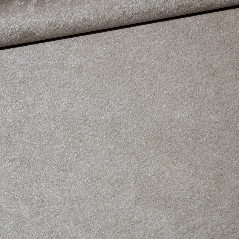 Plush 10.05m x 53cm Textured Glitter Wallpaper Roll