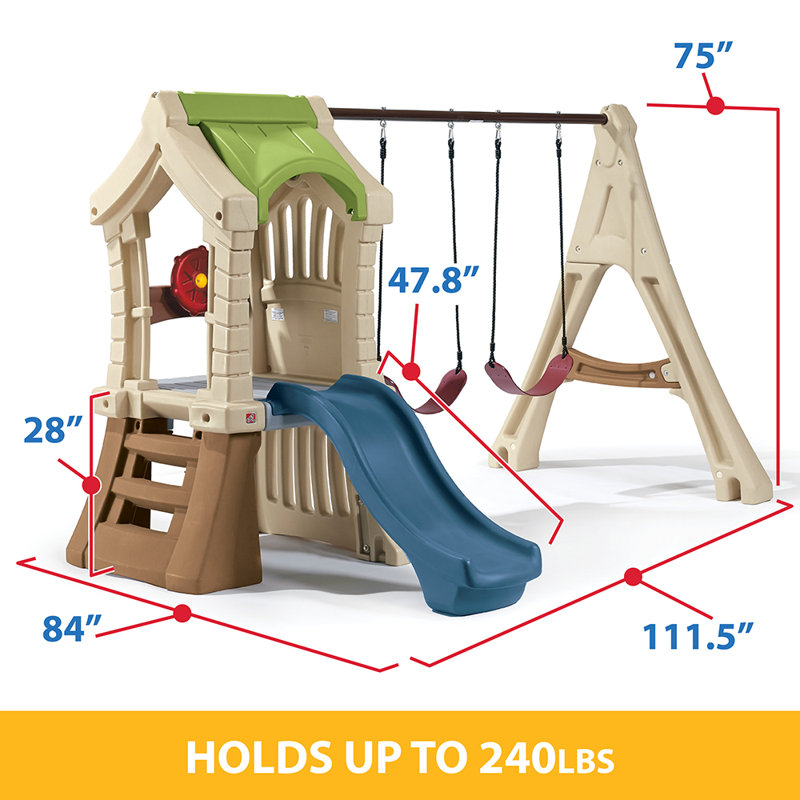 Step2 Play Up Gym Toddler Swing Set with Slide