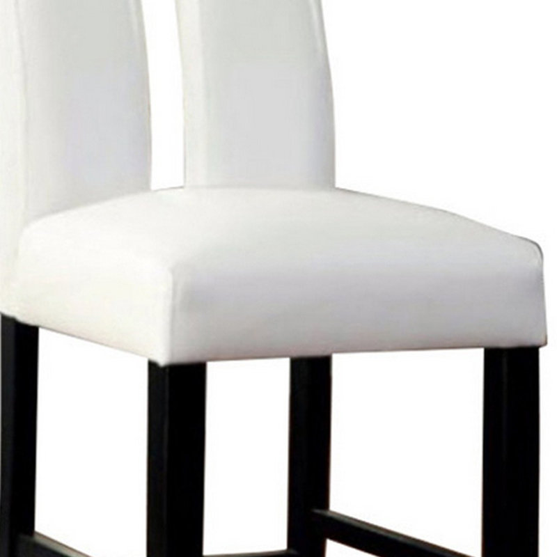 Kabrea Upholstered Counter Stool, Black