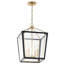 Luminaire suspendu de style lanterne à 4 lumières Delvin-1667825705-1637022313