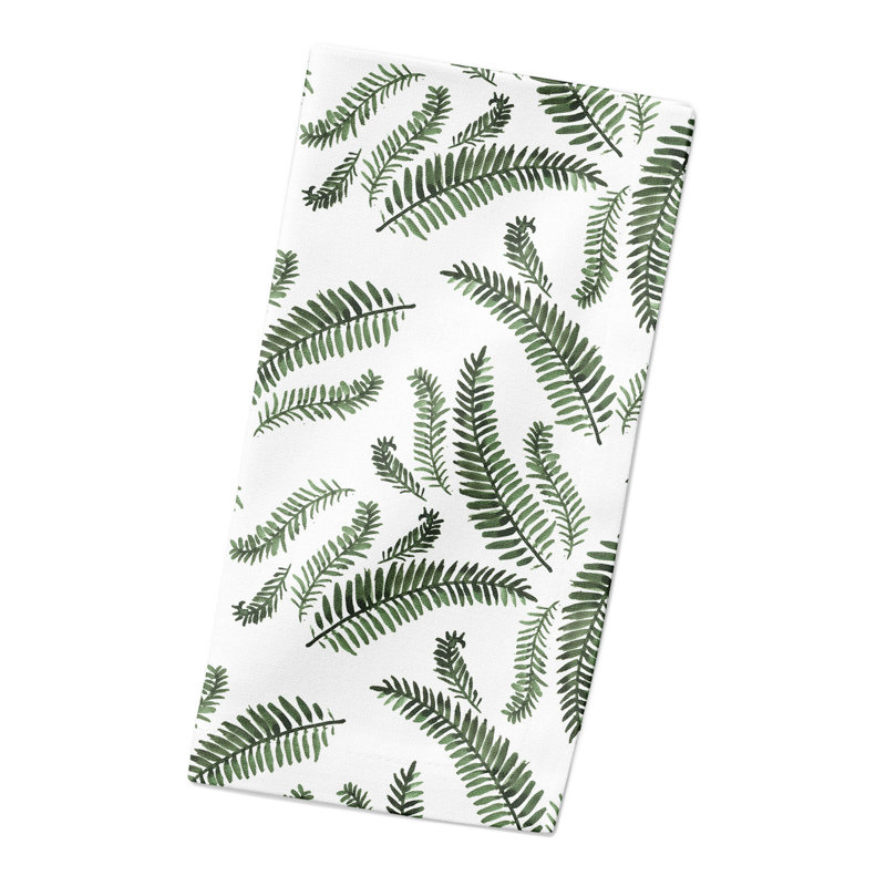 Audrick Cotton Floral Square Napkin
