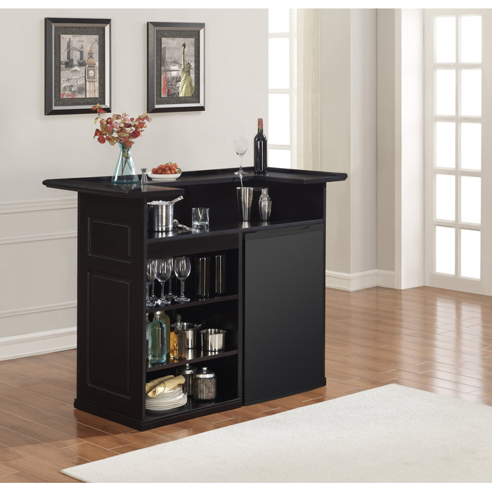 American Heritage 58'' Home Bar & Reviews | Wayfair