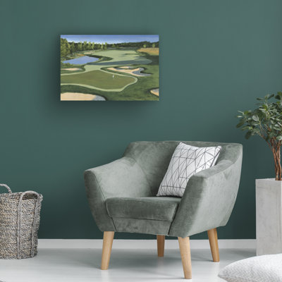 Winston Porter Michael Willett Par Four III Canvas Wall Art