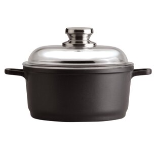 Berghoff Forest Nonstick Stockpots, Strainer Glass Lid With Spoon