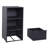 Valet Pool Towel Rack, Waterproof PE Plastic Rattan Wicker Storage Organizer, Indoor Outdoor Spa, And Hot Tub Accessory Storage, 2 Shelves, 1 Basket Drawer-1618444114