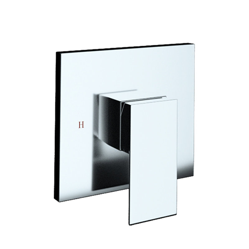 Wall Mounted Shower Faucet With Fixed Valve - Fine Brass Construction Settled Solid Creation