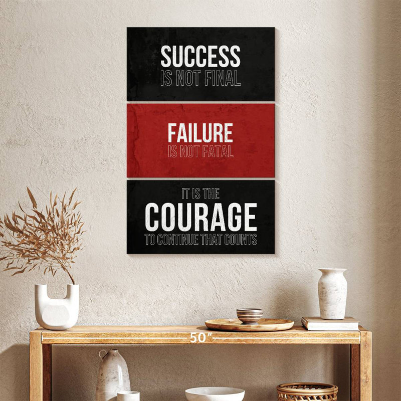 Tergel Courage To Continue, 38" H x 24" W
