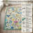 Nature Voja Floral Non-Slip Machine Washable Colorful Christmas Decor Area Rug in Green for Living Room, Bedroom, Hallway, Entryway Rugs-2044658711