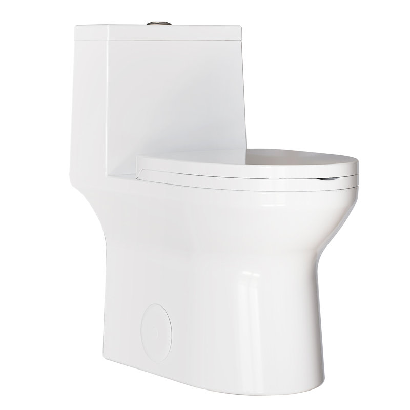 Sotomo Ada Compliant One-piece Toilet, 1.1/1.6 Gpf Dual Flush, Map 1000g, Quick Release & Soft Close Toilet Seat