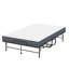 Grand grand lit pliant de 75 po x 46 po pour les personnes de grande taille