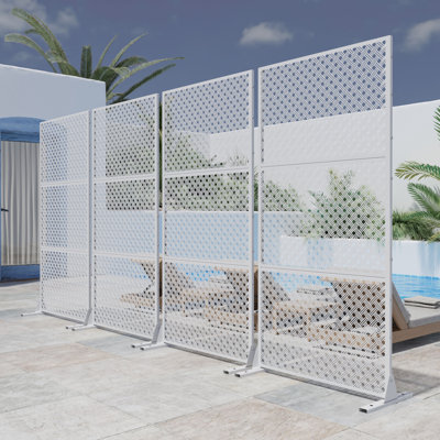 Outdoor Metal Privacy Screen by Dovelina