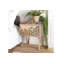 Table de chevet moderne avec 2 tiroirs, 23,6 po x 24,0 po x 15,7 po | 100% panneau de particules enduit de mélamine, 0,7 po d'épaisseur | Pieds de charme, poignées en métal et en corde, revêtement UV | Design scandinave pour un rangement élégant da-132353630
