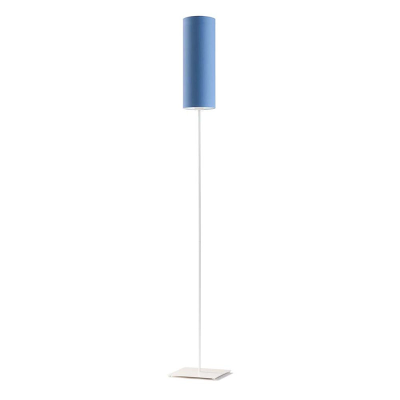Florencja 165cm Traditional Floor Lamp, Blue, White