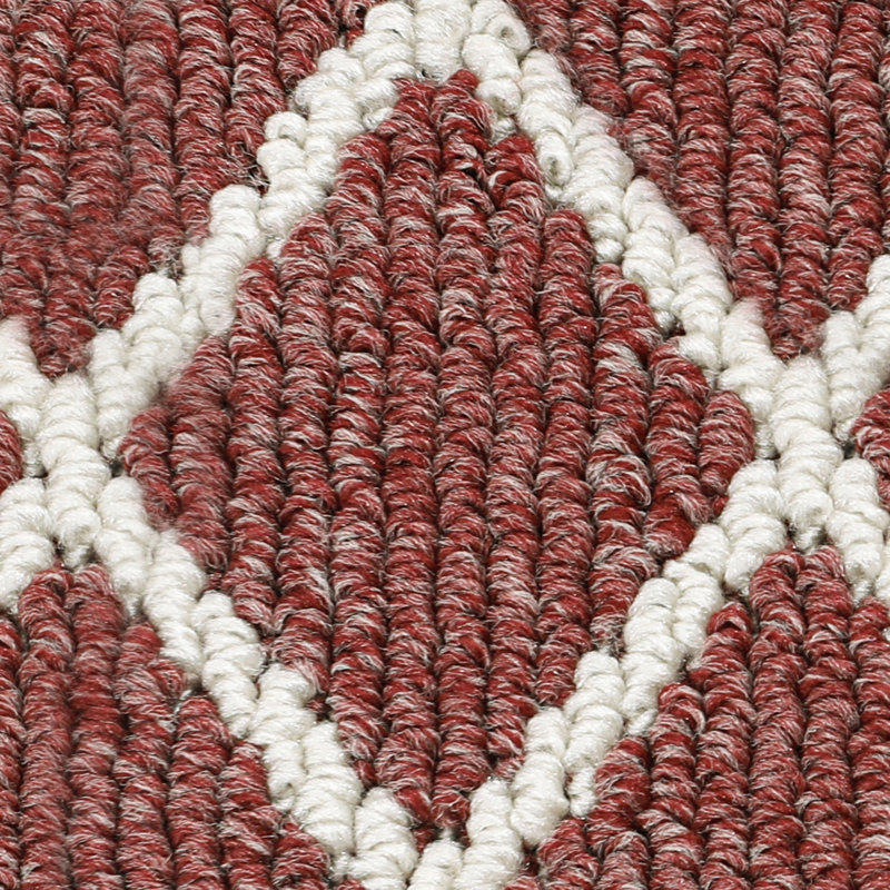 Kitchen Rug Mats 2 Pcs Soft Kitchen Mat Anti Slippery and Machine Washable, Red, Runner 24" x 60"