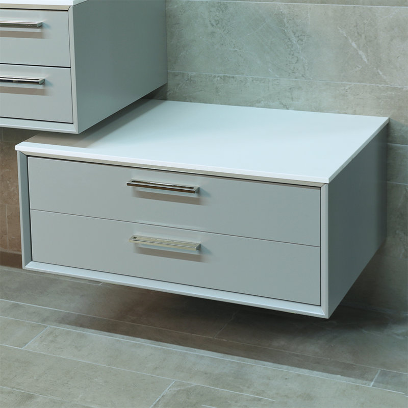 Gemelli 30'' Countertop, Polished White