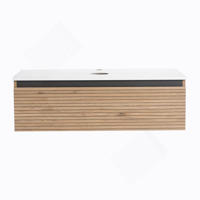 Armoire de salle de bain murale avec 1 tiroir à fermeture en douceur, 35"