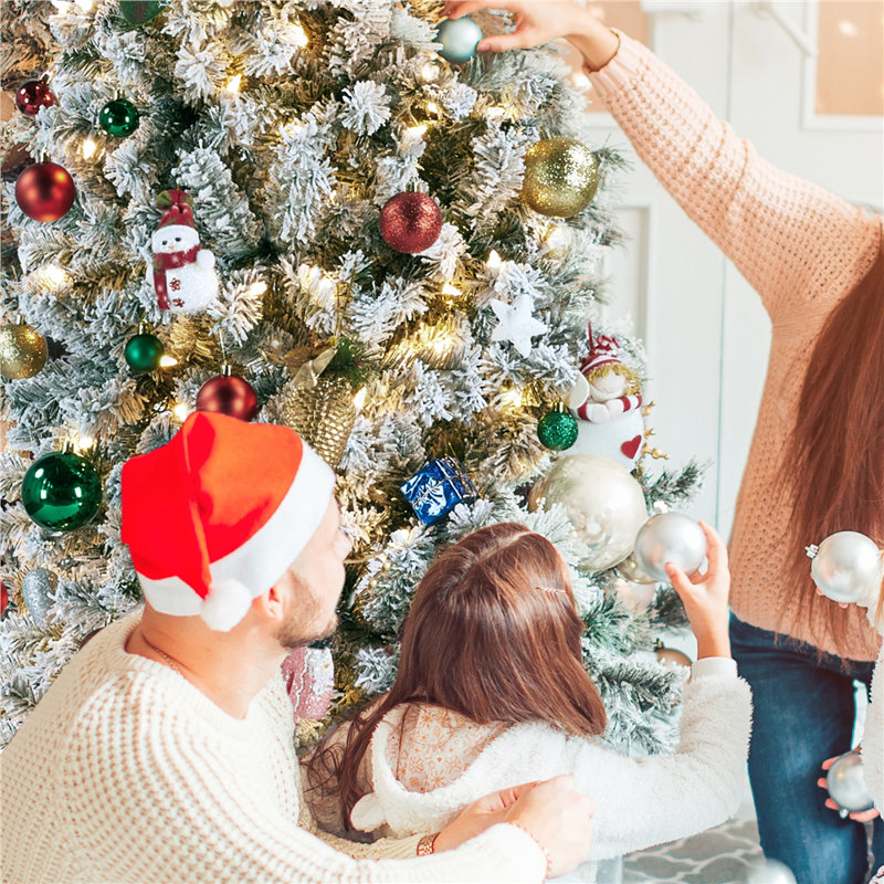 Arbre de Noël artificiel Ericka, Jardin surélevé en plastique