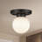 Brantry Glass Semi Flush Mount-1996645512