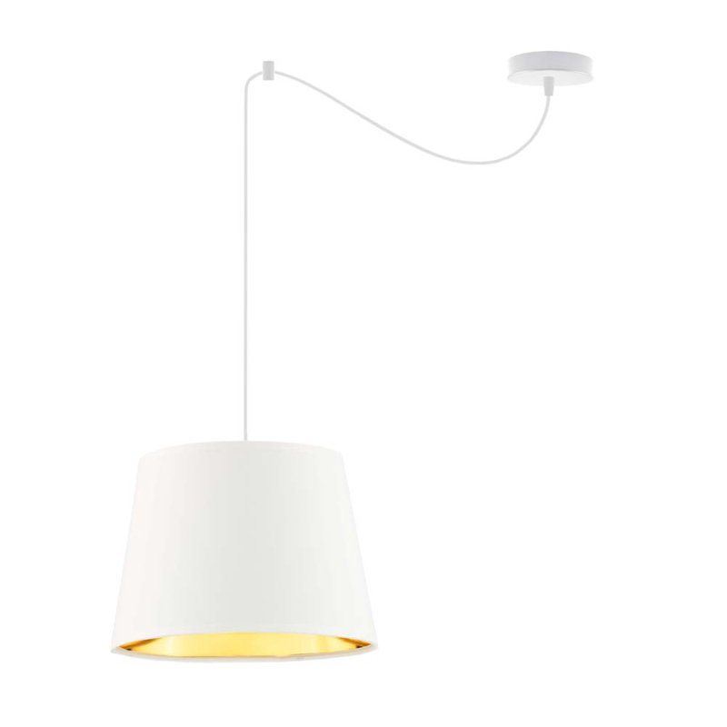 Forance 1 - Light Cone Pendant,  White