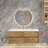 58.6'' Single Bathroom Vanity with Plastic Top-1985262894