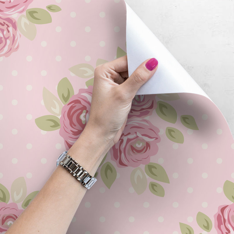 Minoru Matte Mural, Pink, 250 x 104cm