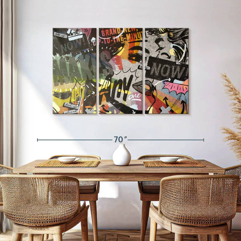 Leisha Anyone Now, 36" H x 57" W