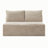 Compression Sofas, Camel Corduroy Compact Modern Loveseat for Small Home
