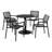 4-Person Outdoor Round Dining Set-1888100056
