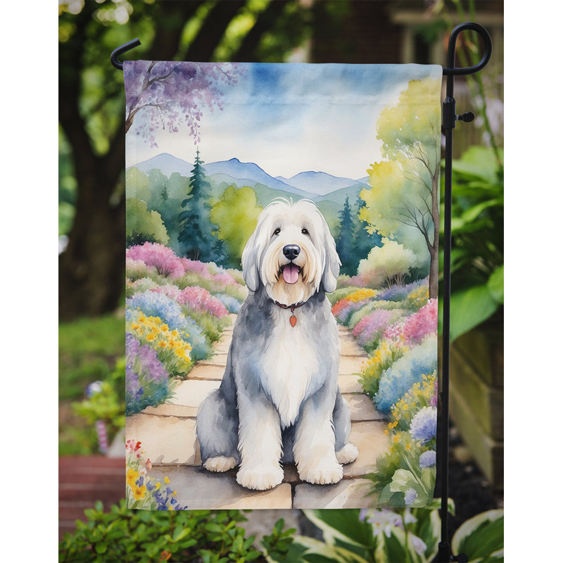 Tanijah Double Sided 15.5 in. H x 11.25 in. W Garden flag
