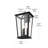 Berks Outdoor Wall sconce in Black