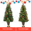 Arbre de Noël vert pin cachemire avec lumières DEL-77494025