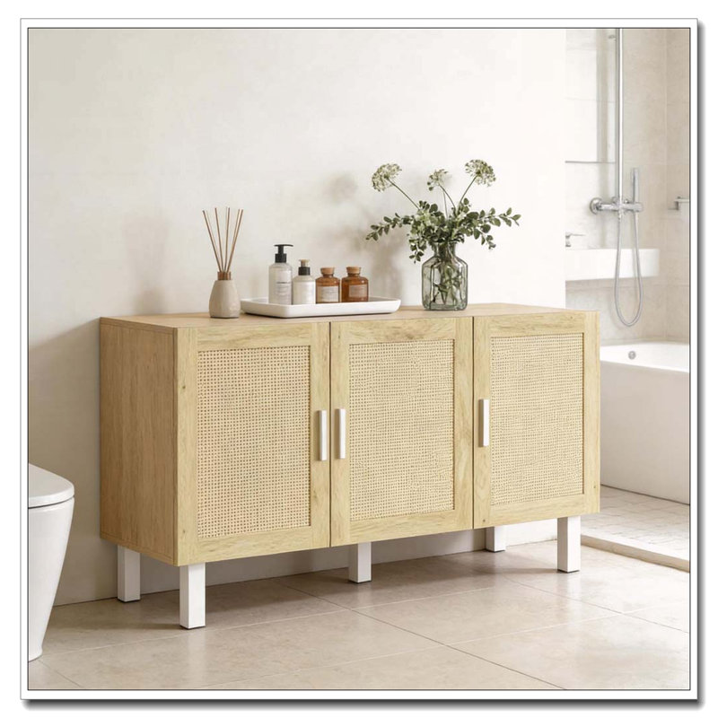 Armoire d'entrée robuste avec sangle de sécurité anti-basculement